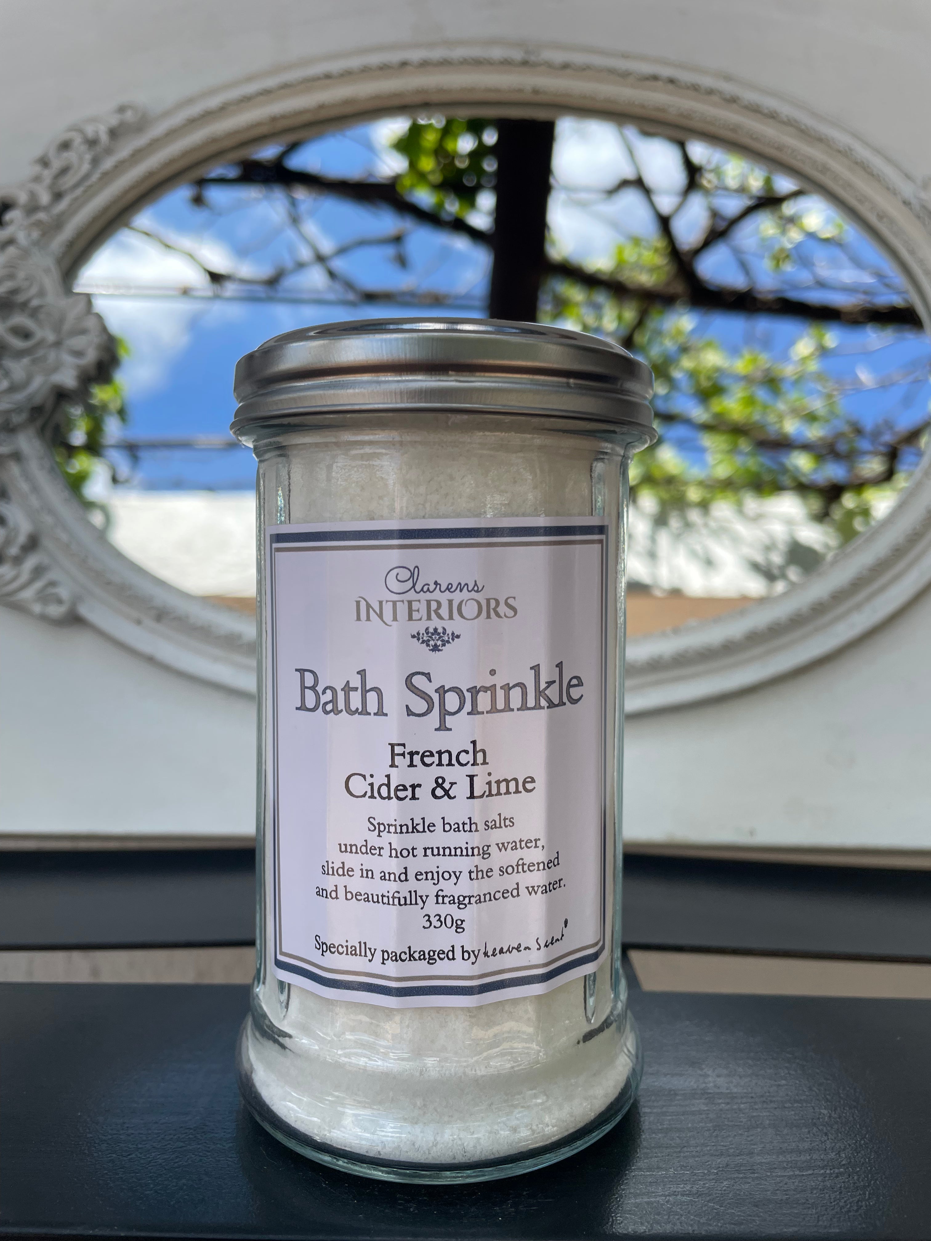 Clarens Interiors French Cider and Lime Bath Sprinkle Sale