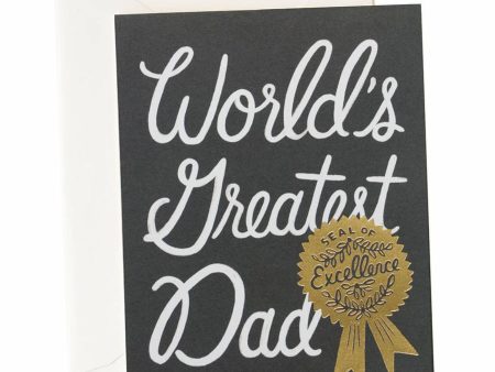 World s Greatest Dad Card Online now