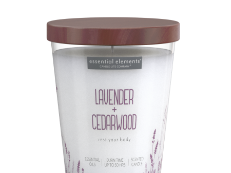 Lavender & Cedarwood 9oz Jar Candle Online now