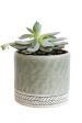 Small Herringbone Round Planter Supply