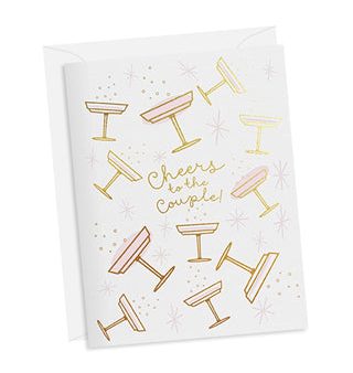 Cheers to the Couple Card Fashion