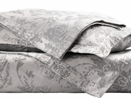 Medici Queen Duvet Ensemble - Silver Grey Fashion