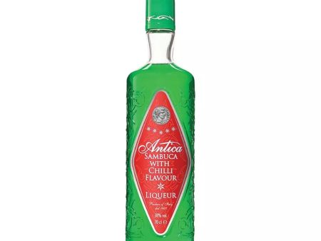 Antica Green Chilli Sambuca Liqueur Sale