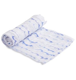 High Tide Cotton Muslin Swaddle For Sale