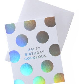 Happy Birthday Gorgeous Card For Sale