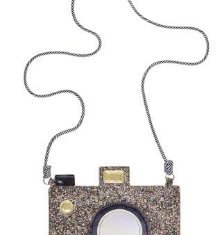 Glitter Camera Bag Online now