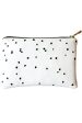 Black & White Confetti Pouch Discount