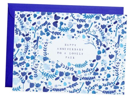 To the Lovely Pair Anniversary Card Fashion