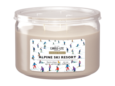 Alpine Ski Resort 3-wick 10oz Jar Candle Sale