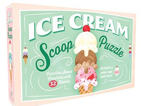 Ice Cream Scoop Puzzle Supply