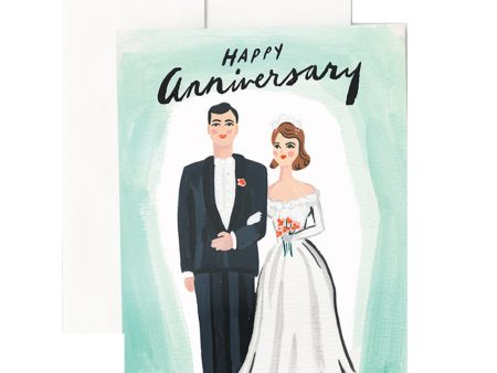 Vintage Anniversary Card For Sale