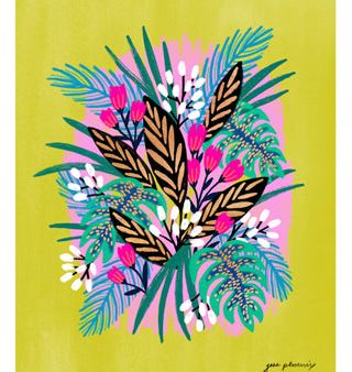 Jungle Leaves Art Print Discount