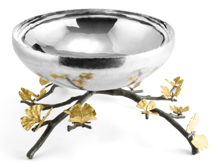 Butterfly Ginkgo Large Centerpiece Bowl Fashion