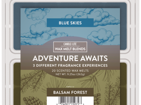 Adventure Awaits 9.25oz Wax Melt Blend Pack Online Hot Sale