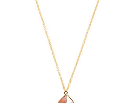 Eliza Stone Pendant Necklace Fashion