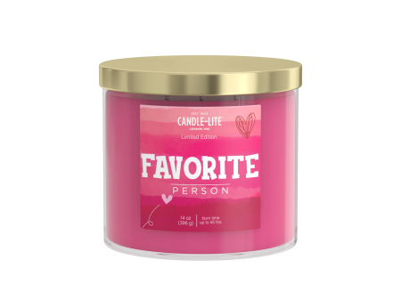 Favorite Person 3-wick 14oz Jar Candle Cheap