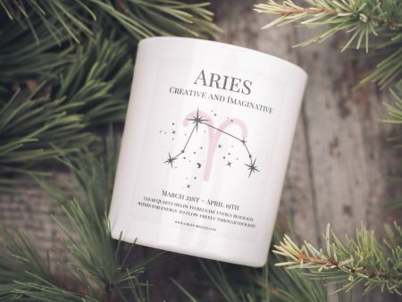 Aries Candle on Sale