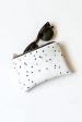 Black & White Confetti Pouch Discount