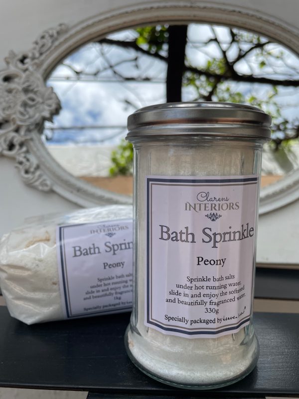 Clarens Interiors Peony Bath Sprinkle Hot on Sale