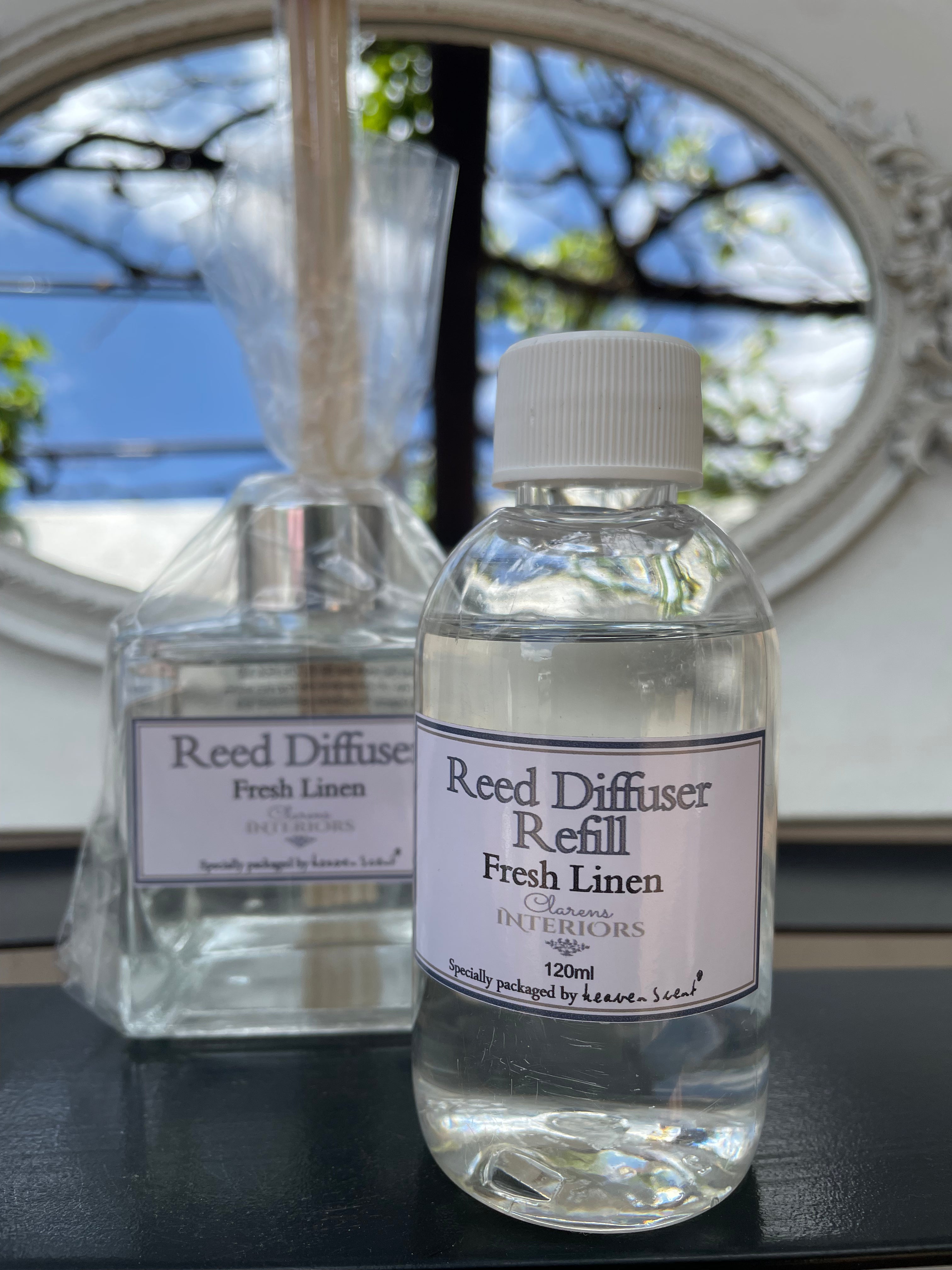 Clarens Interiors Fresh Linen Diffuser - refill on Sale