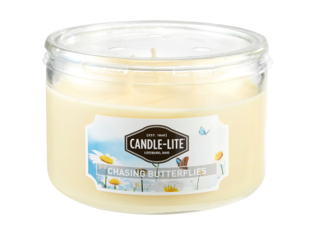 Chasing Butterflies 3-wick 10oz Jar Candle Online Sale