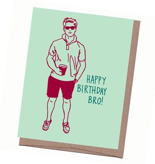 Birthday Bro Card Online now