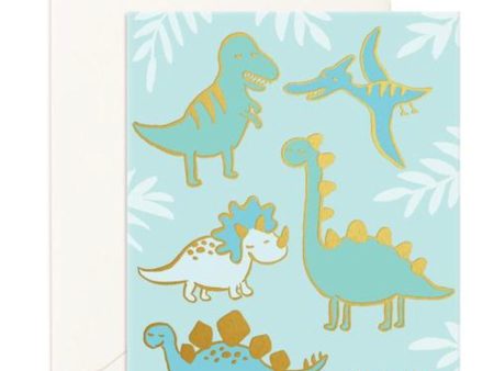 Birthday Dinos Card Online now