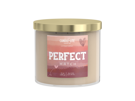 Perfect Match 3-wick 14oz Jar Candle on Sale