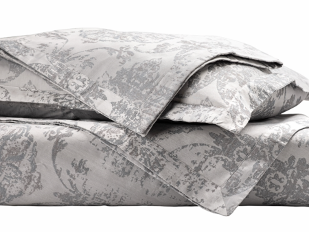 Medici King Duvet Ensemble - Silver Grey on Sale