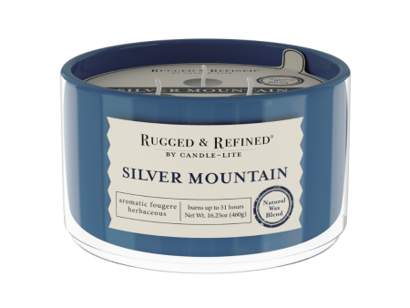 Silver Mountain 3-wick 16.25oz Jar Candle Cheap