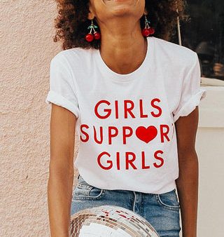 Girls Support Girls Tee Fashion