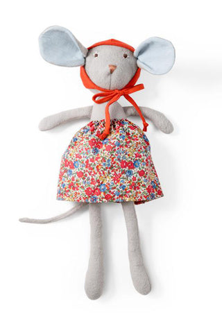 Catalina Mouse in Liberty  Hedgerow  Skirt and Bonnet For Discount