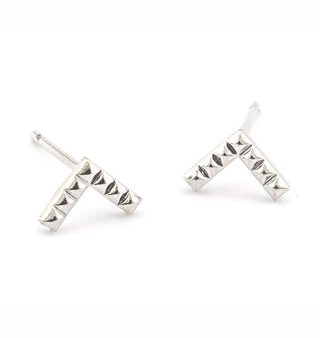 Chevron Post Earrings on Sale