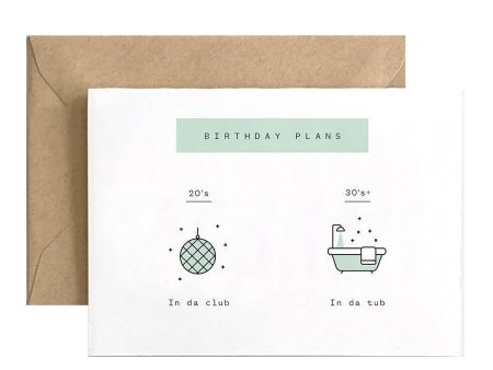 Bday Plans Card Online