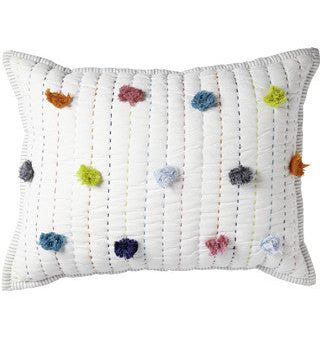 Pom Pom Nursery Pillow For Sale