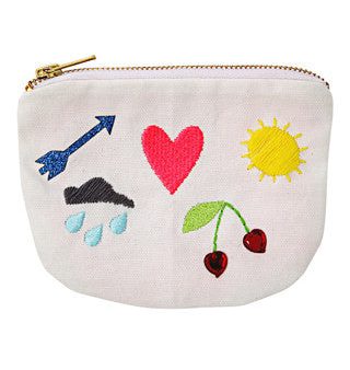 Icons Canvas Pouch Online