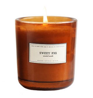 Amber Glass Candle Discount