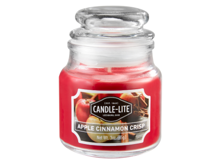 Apple Cinnamon Crisp 3oz Jar Candle Supply