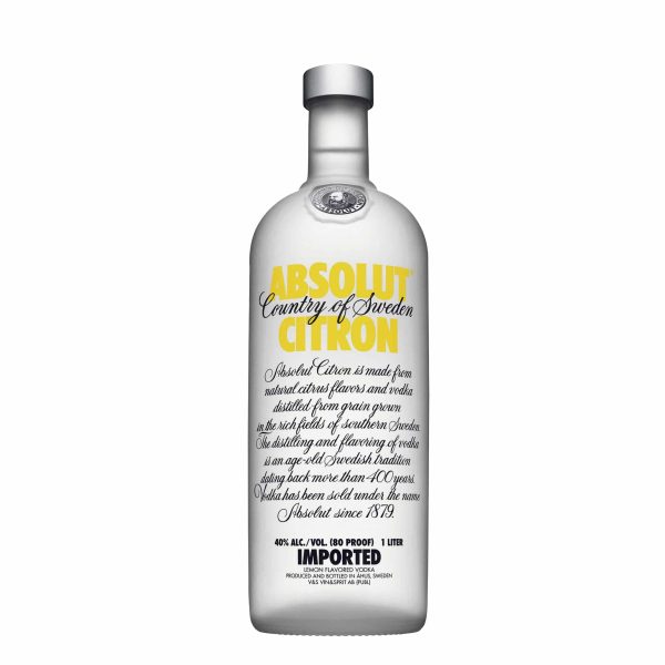 Absolut Citron Vodka on Sale