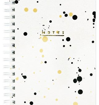 Pebble Drip Painted Notebook Sale