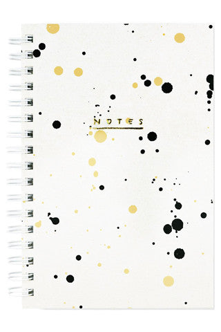 Pebble Drip Painted Notebook Sale