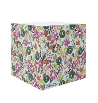 Confetti Floral Sticky Note Cube Online Sale