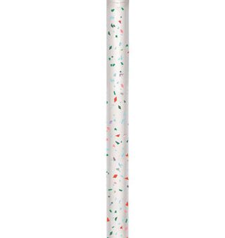 Festive Confetti Gift Wrap Roll on Sale