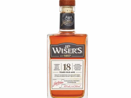 JP Wiser 18 Years Whisky on Sale