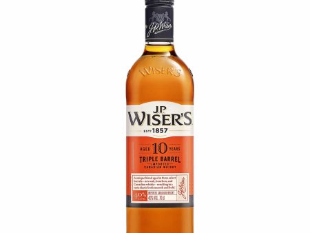 JP Wiser 10 Year Triple Barrel Whisky on Sale