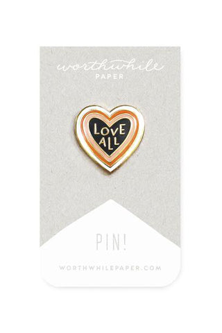 Love All Enamel Pin Discount