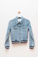 Brando Fitted Denim Jacket Hot on Sale