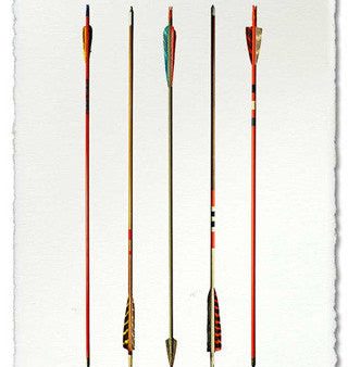 Vintage Arrow Study #3 Print Discount