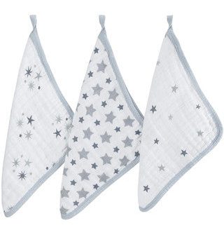 Classic Twinkle Washcloth Set 3 Hot on Sale