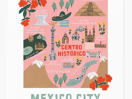 Mexico City Art Print on Sale